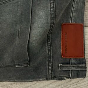 Boss Black Jeans with Smooth Denim Finish